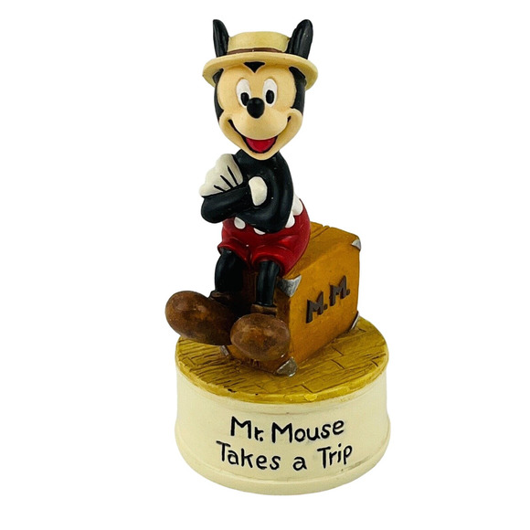 Disney Lenox Mr. Mouse Takes A Trip Movie‎ Star Mickey Mouse Thimble Collection - Picture 1 of 7